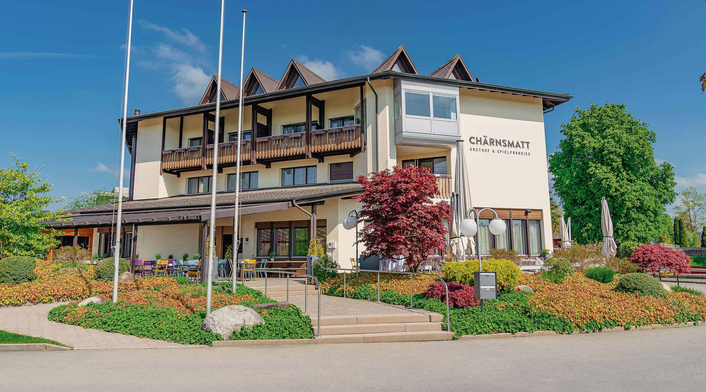 Aussenansicht hotel restaurant chaernsmatt rothenburg 03